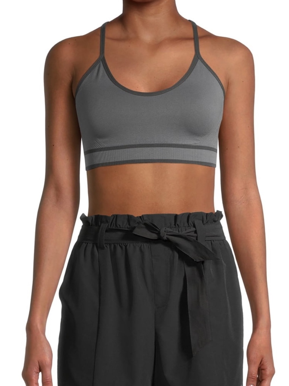 Women's Low Support Seamless Cami Sports Bra Size L